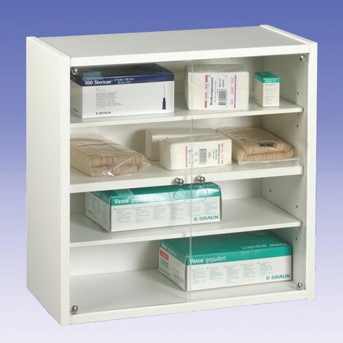 Allzweckschrank antikweiß Produktbild Front View L
