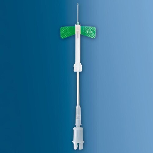 Safety-Multifly-Kanülen Nr.2 21 G x3/4'' mit kurzem Schlauch (120 Stck.) (PACK=120 STÜCK) Produktbild Front View L
