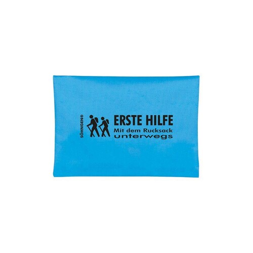 Erste-Hilfe-Tasche Mit dem Rucksack unterwegs blau Produktbild Front View L