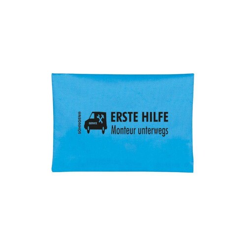 Erste-Hilfe-Tasche Monteur unterwegs blau Produktbild Front View L