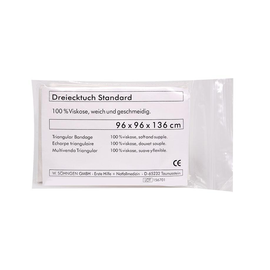 Dreiecktuch Standard rohweiß nach DIN 13168, ca. 96 x 96 x 136 cm Produktbild