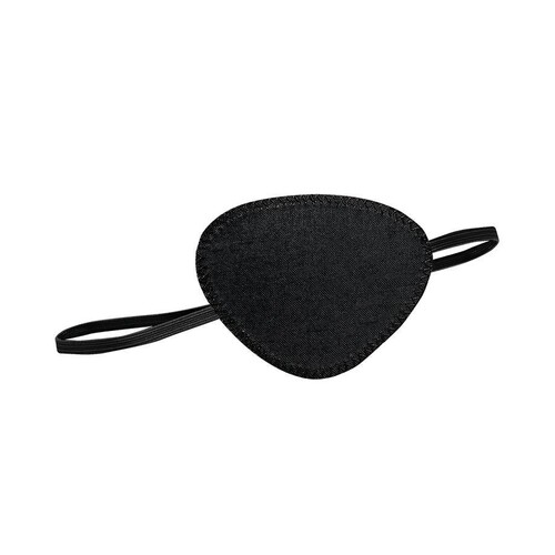 Augenklappe schwarz Produktbild Front View L