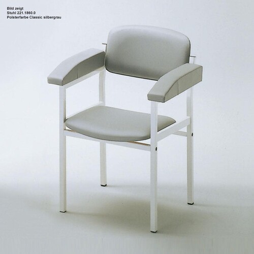 Untersuchungs- und Blutentnahmestuhl Comfort Produktbild Front View L