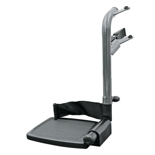 Beinstütze pulverbeschichtet links für Toilettenstuhl DIZ 401001 / MEG 964400 (neue Ausführung) Produktbild Front View L