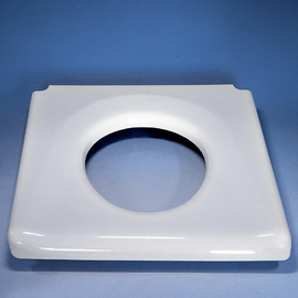 Ersatzbrille weiß für Toilettenstuhl Produktbild