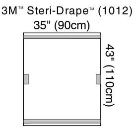 3M Steri-Drape Geräteabdeckungen 90 x 110 cm (10 Stck.) (PACK=10 STÜCK) Produktbild