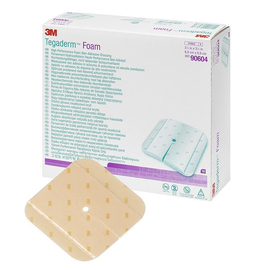 3M Tegaderm Foam Schaumverband nicht klebend, 8,8 x 8,8 cm (10 Stck.) (PACK=10 STÜCK) Produktbild