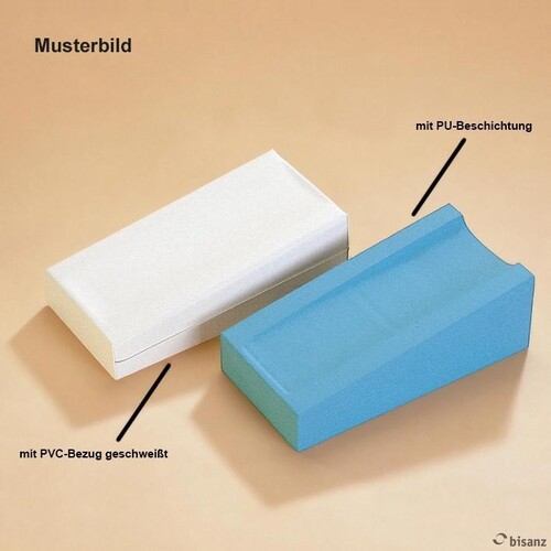 Injektionskissen royalblau, phthalatfrei genäht mit RV, 30 cm lang Produktbild Front View L