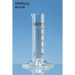 Messzylinder, SILBERBRAND-ETERNA, 50 ml:2 ml, Boro 3.3, braun graduiert Produktbild