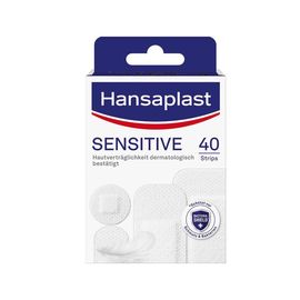 Hansaplast Sensitive Strips (40 Stck.) Produktbild