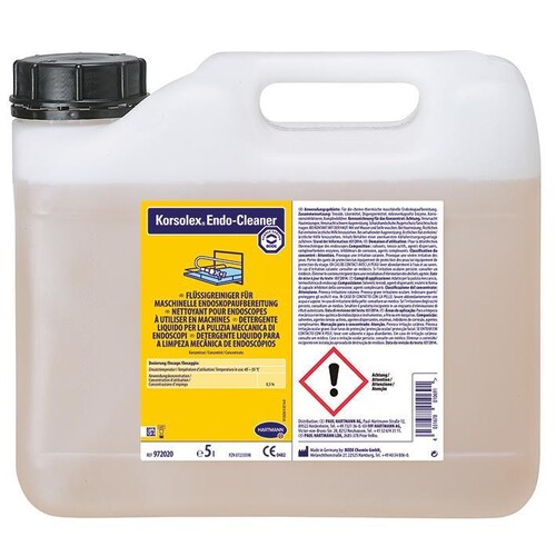 Korsolex Endo-Cleaner 5 Ltr. Instrumentenreiniger Produktbild Front View L