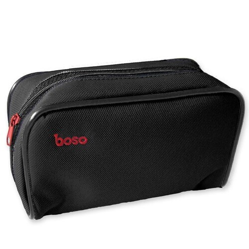Reißverschluss-Etui schwarz, klein Produktbild Front View L