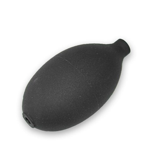 Druckball (latexfrei) schwarz Produktbild Front View L