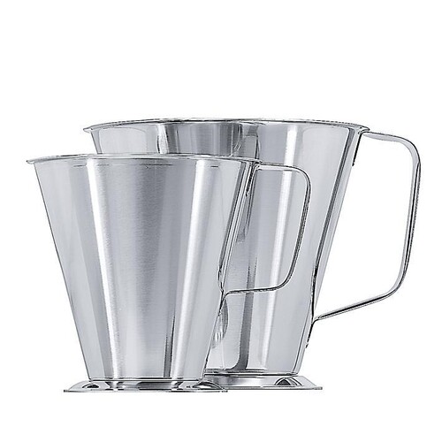 Maß mit Fuß, 1,0 Ltr., Höhe 14 cm Produktbild Front View L