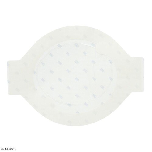 3M Tegaderm Absorbent Acrylverband oval, 14,2 x 15,8 cm (5 Stck.) (PACK=5 STÜCK) Produktbild Front View L