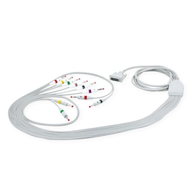 EKG-Komplettkabel mit Bananenstecker für Schiller/Custo-med/Cardiette Produktbild