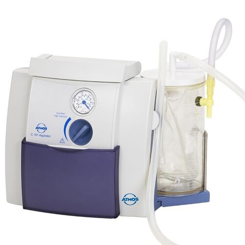 Atemwegabsauggerät ATMOS C 161 Aspirator / Receptal 1,5 Ltr. Produktbild Front View L