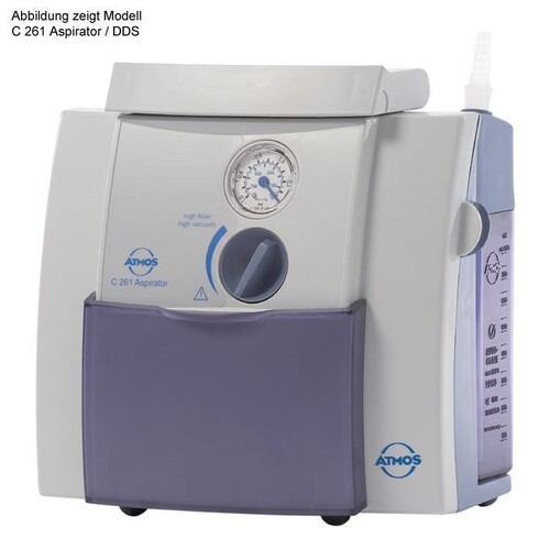 Atemwegabsauggerät ATMOS C 261 Aspirator / Receptal 1,5 Ltr. Produktbild Front View L