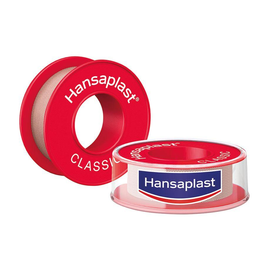 Hansaplast Fixierpflaster Classic für Schub, 5 m x 1,25 cm Produktbild