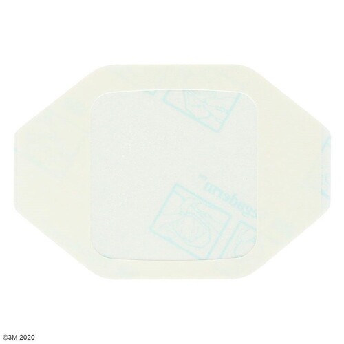 3M Tegaderm Film Transparentverband steril, 6 x 7 cm (100 Stck.) mit Dokumentationsstreifen (PACK=100 STÜCK) Produktbild Front View L