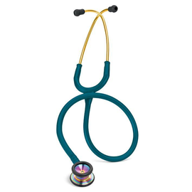 3M Littmann CLASSIC II Kinderstethoskop Regenbogen Edition, Schlauch karibikblau Produktbild