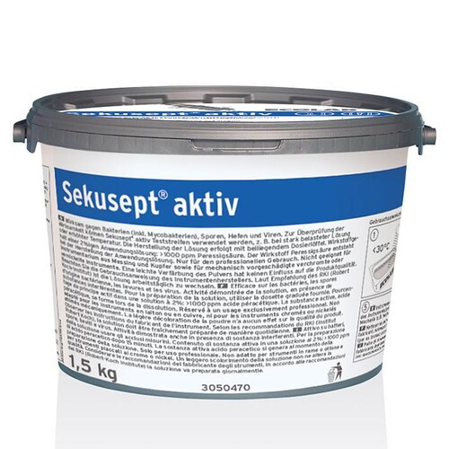 Sekusept aktiv 1,5 kg Instrumentendesinfektion Produktbild Front View L