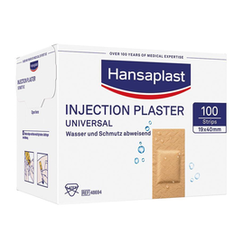 Hansaplast Universal Water Resistant Injektionspfl., 1,9 x 4 cm (100 Stck.) (PACK=100 STÜCK) Produktbild