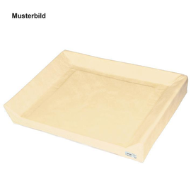 Wickeltischauflage 3-seitige Aufkantung creme, phthalatfrei, 60 x 70 x 5/10 cm *Sonderanfertigung, keine Rückgabe!* Produktbild