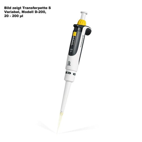 Transferpette S Variabel, Modell D-10000 1000-10000 µl Produktbild Front View L