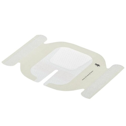 3M Tegaderm I.V. Advanced Fixierverband steril, 7 x 8 cm (100 Stck.) (PACK=100 STÜCK) Produktbild Front View L