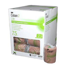 3M Coban 2 Lite Kompressionslage 7,5 cm x 3,5 m (32 Stck.) (PACK=32 STÜCK) Produktbild