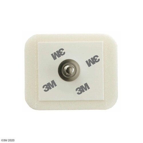 3M Monitoring Elektroden, Schaumstoff 3,7 x 3,3 cm (20 x 50 Stck.) Produktbild Front View L