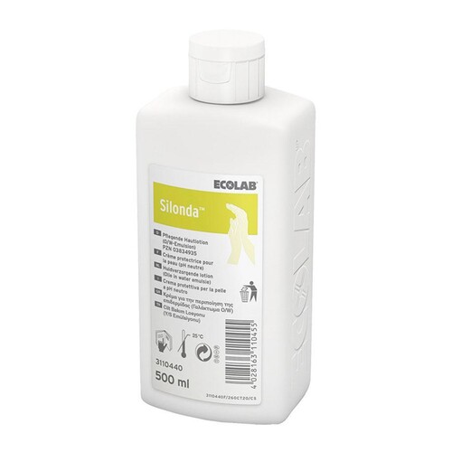 Silonda 500 ml Spenderflasche, Hautlotion Produktbild Front View L