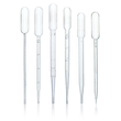 Einmal-Pasteurpipette PE-LD graduiert 1/0,25 ml, Saugvolumen max. 5,5 ml Produktbild
