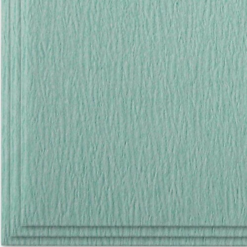 Sterilisierpapier Premier 40 x 40 cm gekreppt grün (500 Stck.) (KTN=500 STÜCK) Produktbild Front View L