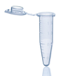 Einmal-Reaktionsgefäß, PP, 1,5 ml, blau, mit Deckel Produktbild