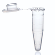 Einmal-Reaktionsgefäß, PP, unsteril, 0,5 ml, transparent, mit Deckel Produktbild