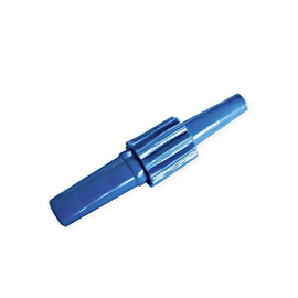 Verschlussstopfen blau Nr. 4 Luer/Rekord (100 Stck.) (PACK=100 STÜCK) Produktbild