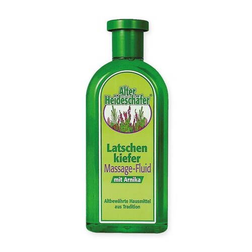 Alter Heideschäfer Latschenkiefer- Massage-Fluid mit Arnika 500 ml Produktbild Front View L