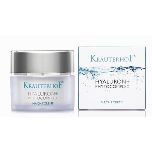 KräuterhoF Hyaluron+Phytokomplex Nachtcreme 50 ml Produktbild Front View L