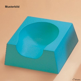 Röntgenkopfteil Nr. 9, für Rückenlage, rot, 25 x 25 x 10 cm *Sonderanfertigung, keine Rückgabe!* Produktbild