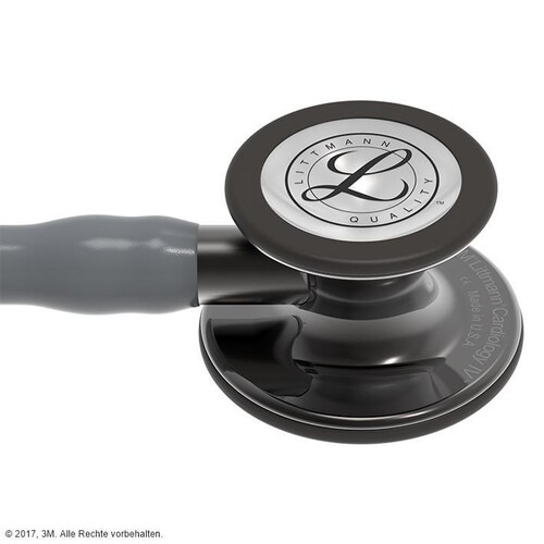 3M Littmann Cardiology IV Diagnostic Stethoskop High Polish Smoke Edition, Produktbild Additional View 1 L