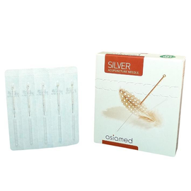 Silber Akupunkturnadeln 0,30 x 10 mm, Nr. 31 (50 Stck.) (PACK=50 STÜCK) Produktbild