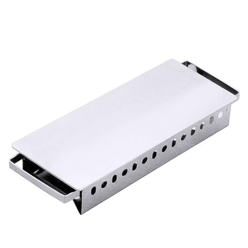 Warmhalteplatte, 45 x 18 x 6,5 cm mit drei Teelichten Produktbild Front View L
