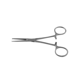 Kocher Arterienklemme grazil, 1 x 2 Zähne, gerade, gerieft, 16 cm Produktbild