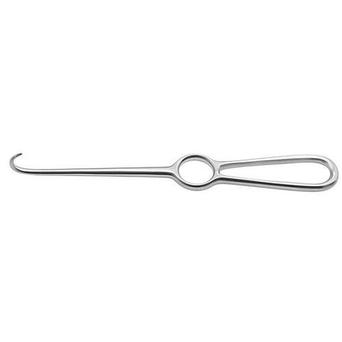 Kocher Wundhaken, halbscharf, 22 cm Produktbild Front View L