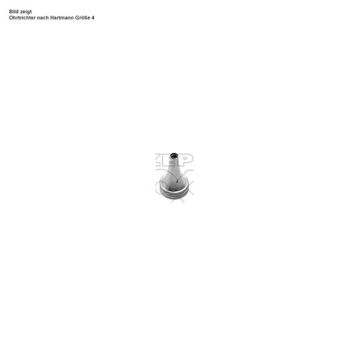 Ohrtrichter nach Hartmann Fig. 2 Ø 5,5 mm Produktbild Front View L