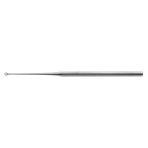 Ohrkürette Buck, gerade, stumpf, Fig. 2 Produktbild Front View L