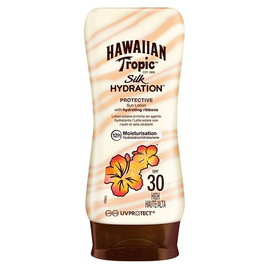 Hawaiian Tropic Silk Hydration Lotion 180 ml mit LSF 30 Kart.= 6 Fl. Produktbild