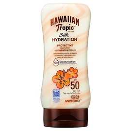 Hawaiian Tropic Silk Hydration Lotion 180 ml mit LSF 50 Kart.= 6 Fl. Produktbild